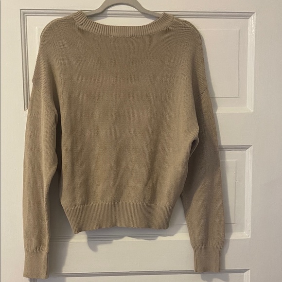 Anne Taylor Weekend Beige Sweater - Picture 2 of 6